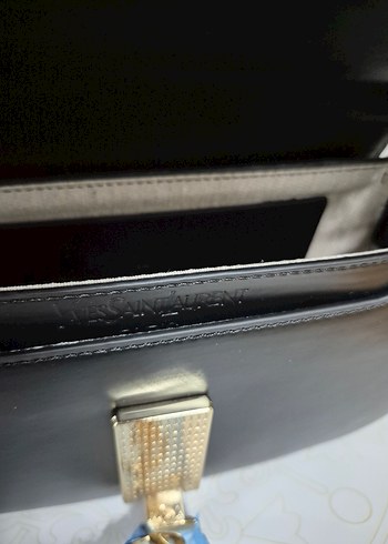 YSL Siyah  Deri Kadın Çanta - Görsel 18