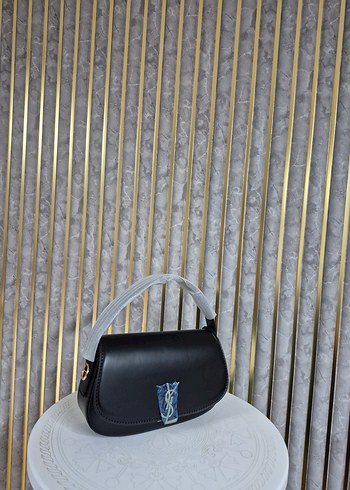 YSL Siyah  Deri Kadın Çanta - Görsel 4