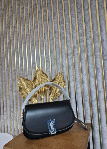 YSL Siyah  Deri Kadın Çanta - Görsel 14