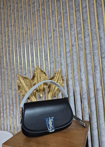 YSL Siyah  Deri Kadın Çanta - Görsel 13