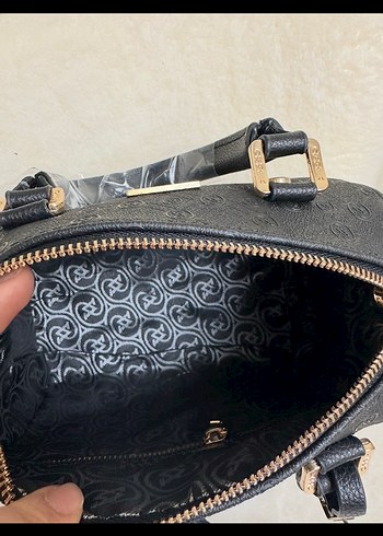 Vakko Speedy Siyah Deri Kadın Çanta - Görsel 5