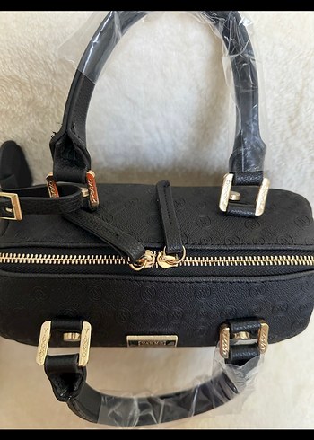 Vakko Speedy Siyah Deri Kadın Çanta - Görsel 4