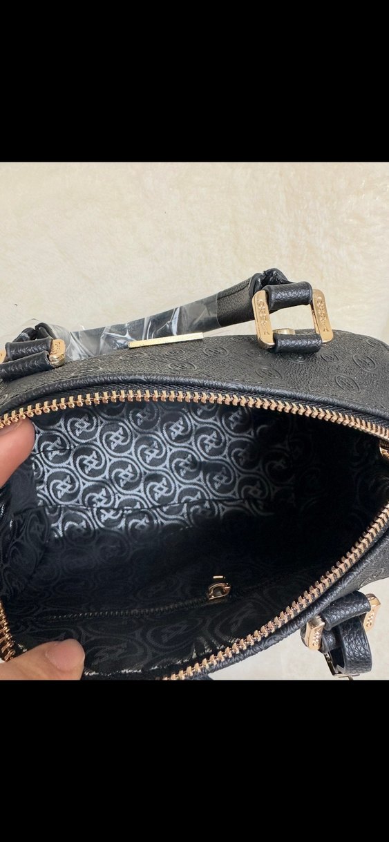 Vakko Speedy Siyah Deri Kadın Çanta - Görsel 5