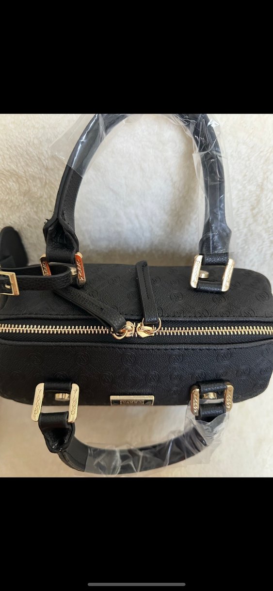 Vakko Speedy Siyah Deri Kadın Çanta - Görsel 4