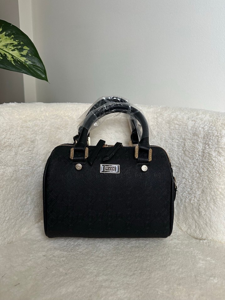 Vakko Speedy Siyah Deri Kadın Çanta - Görsel 2