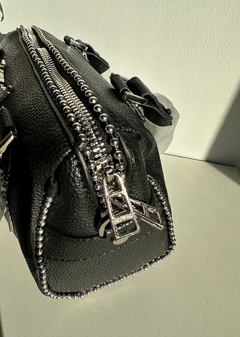 Siyah  Zadig Speedy Deri Kadın Çapraz Çanta - Görsel 6