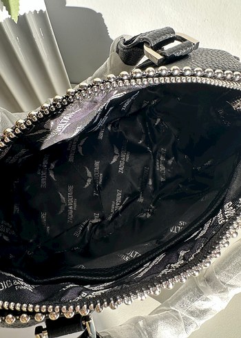 Siyah  Zadig Speedy Deri Kadın Çapraz Çanta - Görsel 9