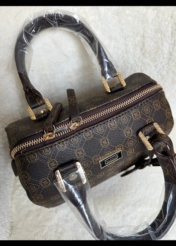 Kahverengi  Vakko Speedy Deri Tokalı Kadın Çanta - Görsel 5