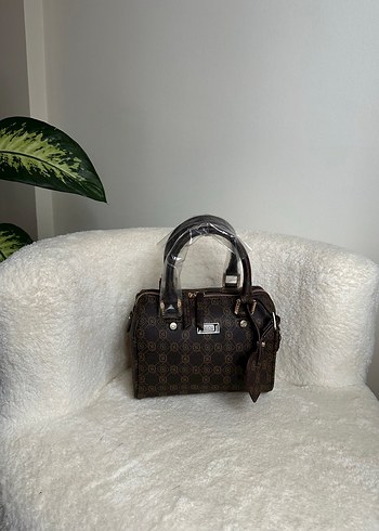 Kahverengi  Vakko Speedy Deri Tokalı Kadın Çanta - Görsel 3