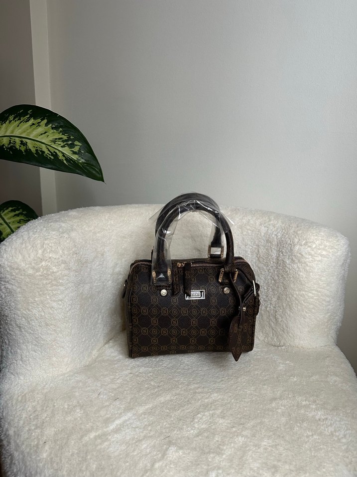 Kahverengi  Vakko Speedy Deri Tokalı Kadın Çanta - Görsel 3