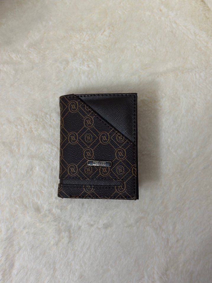 Vakko Kahverengi Deri Erkek Cüzdan - Görsel 3