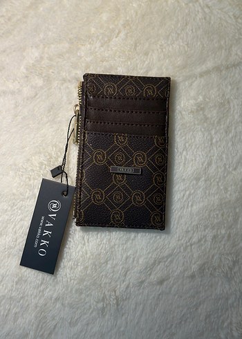 VAKKO Kahverengi Erkek Deri Fermuarlı Cüzdan - Görsel 2