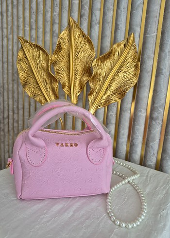 Vakko mini pembe Vakko çanta