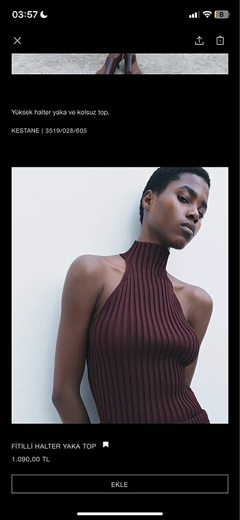 zara top