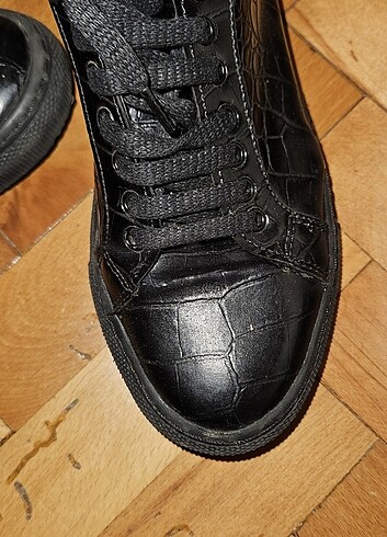 37 Beden siyah Renk Hotic gercek deri sneakers spor ayakkabi
