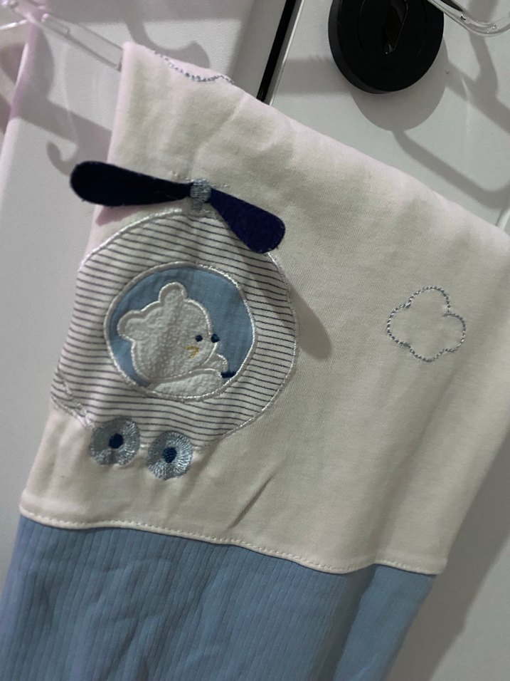 Mavi Baskılı Çocuk Battaniyesi - Görsel 2