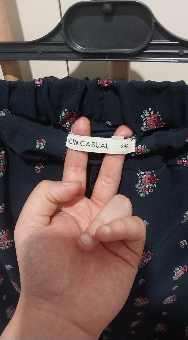 Bohem Tarzı Lacivert Uzun Etek - Görsel 5