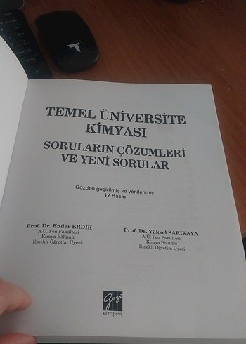 Temel Üniversite Kimyası 12. Baskı - Görsel 5