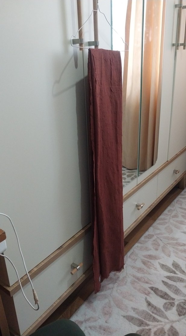 Bambu kumaş iç göstermez kullanımı rahat tesettüre uygun şal - Görsel 4