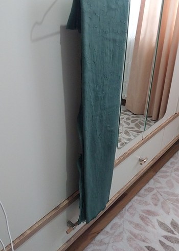 Diger Uzun Bambu  Turkuaz Şal - Görsel 5