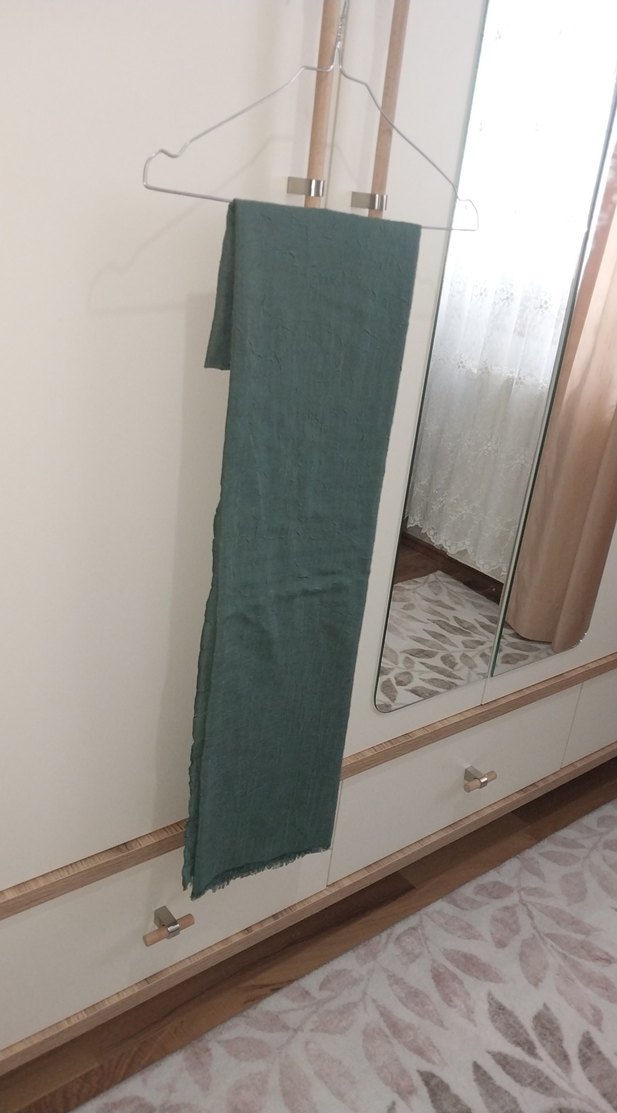 Diger Uzun Bambu  Turkuaz Şal - Görsel 2