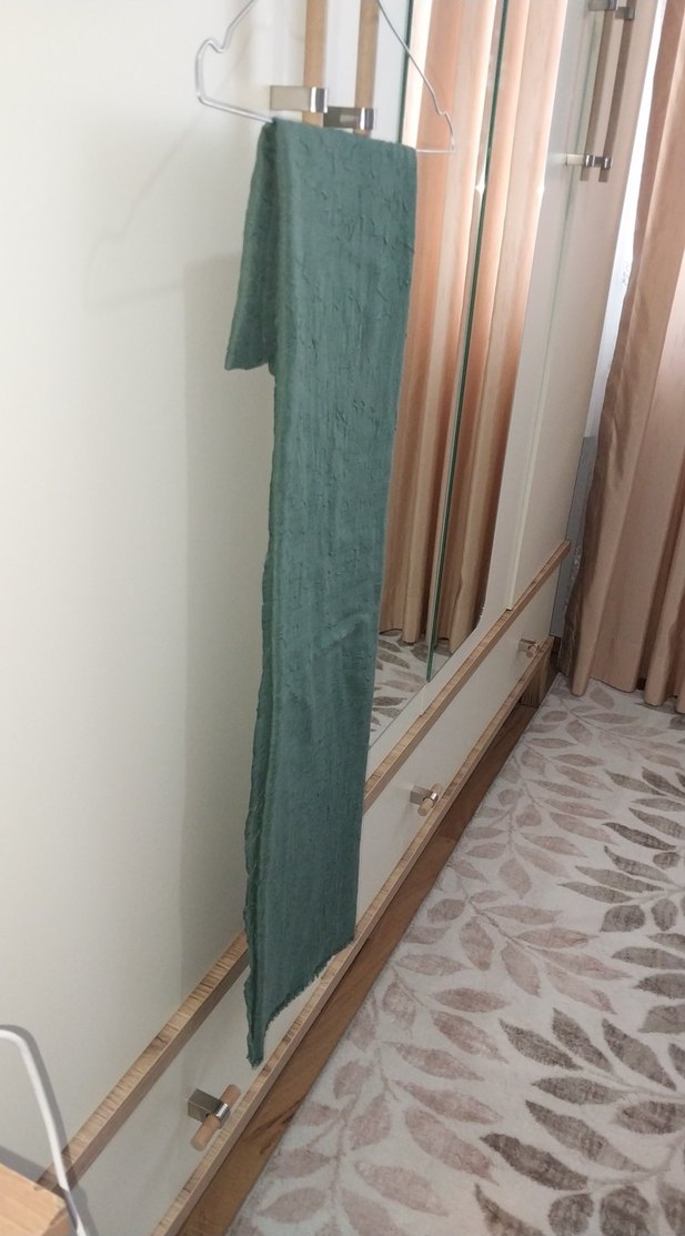 Diger Uzun Bambu  Turkuaz Şal - Görsel 3