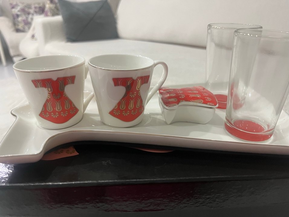 ikili kahve fincanı seti - Görsel 4