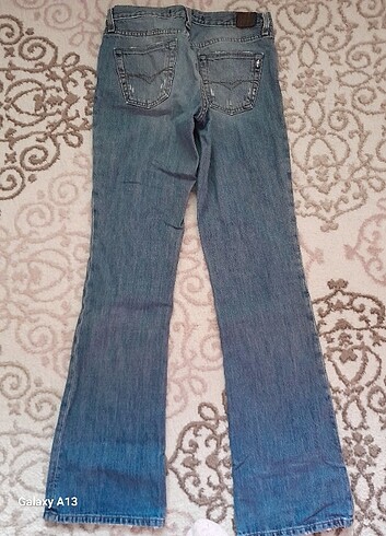 27 Beden Mavi jeans kot pantolon