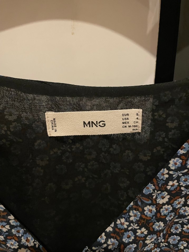 Uzun Kollu V Yaka Midi Elbise - Görsel 4