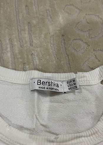 Kadın Beyaz Kısa Kollu Pamuklu Tişört - Görsel 2