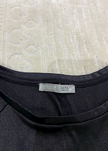 Siyah Kadın Kısa Kollu Tişört - Görsel 2