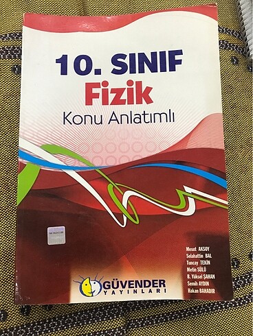 Fizik konu anlatımlı güvender yayınları?