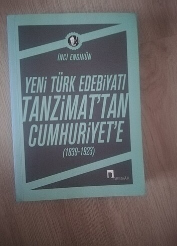 Yeni Türk Edeviyati Tanzimat'tan Cumhuriyet'e (1819-1923)