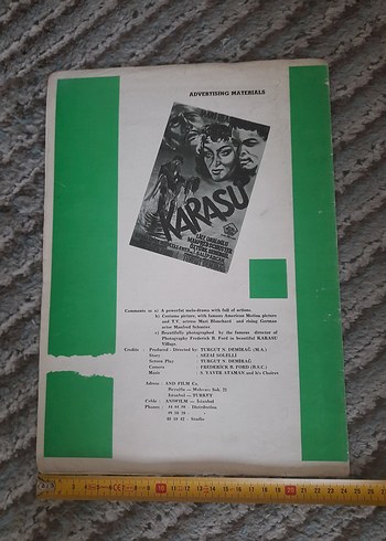 Beden Renk Black Water Karasu Film Broşürü