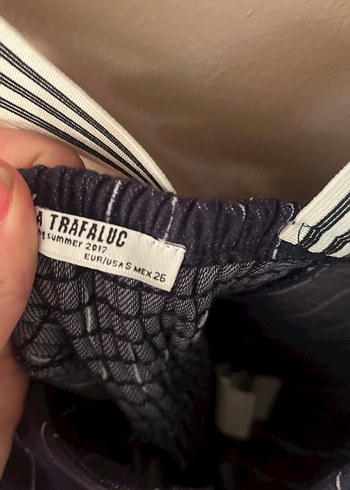 Zara Çizgili, Mini, Tokalı Kadın Bustiyer