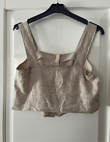 Mudo Keten crop bluz