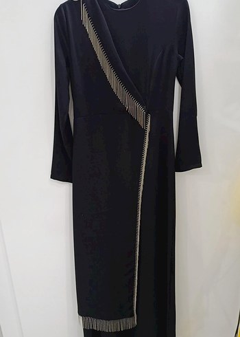 Siyah elbise - Görsel 4