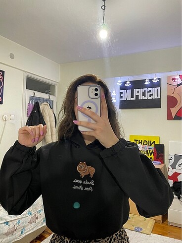 Beli lastikli uzun kollu crop