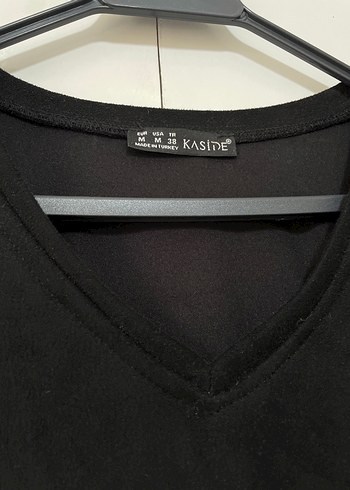 Siyah V Yaka Kolsuz Yelek - Görsel 2