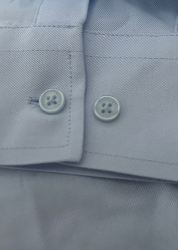 Mavi Erkek Uzun Kollu Gömlek - Görsel 5