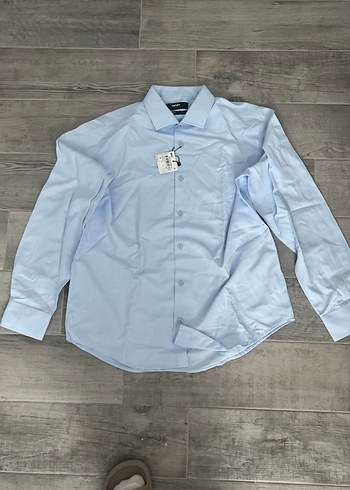 Mavi Erkek Uzun Kollu Gömlek - Görsel 6