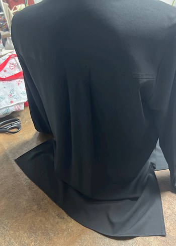 Siyah Uzun Kollu Kadın Gömlek - Görsel 6