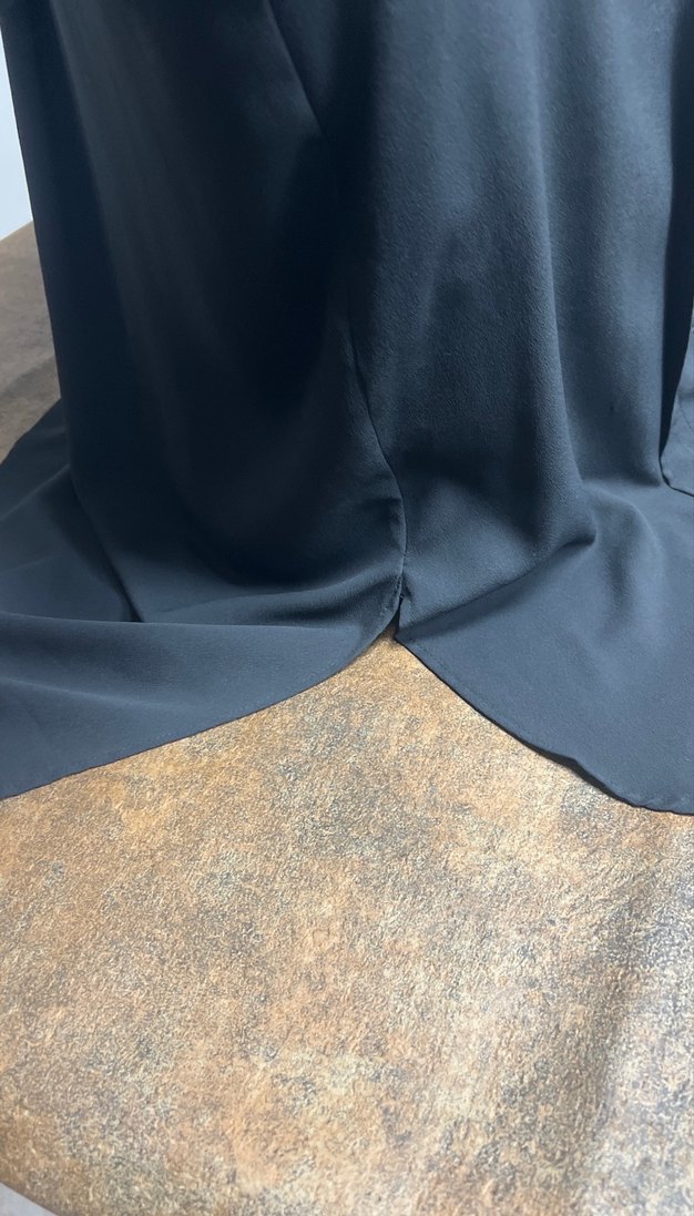 Siyah Uzun Kollu Kadın Gömlek - Görsel 5