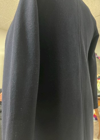 Lacivert Kadın Kaban - Görsel 5