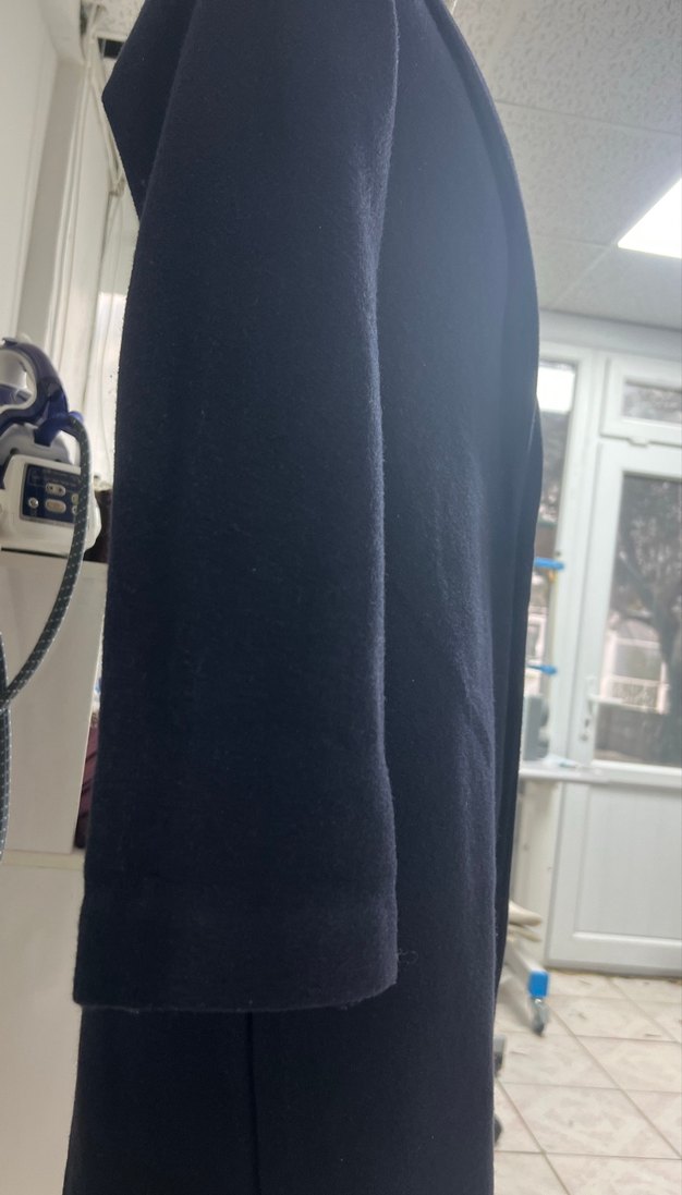 Lacivert Kadın Kaban - Görsel 2