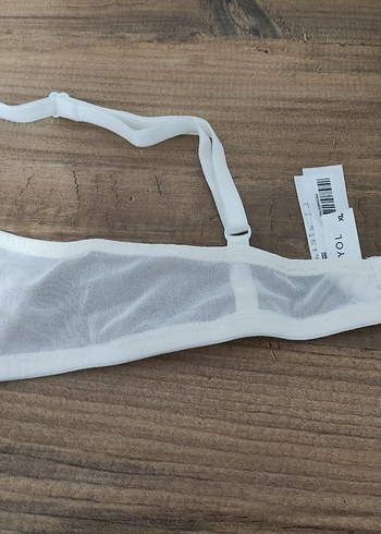 Nakışlı Beyaz Bohem Bralet - Görsel 2