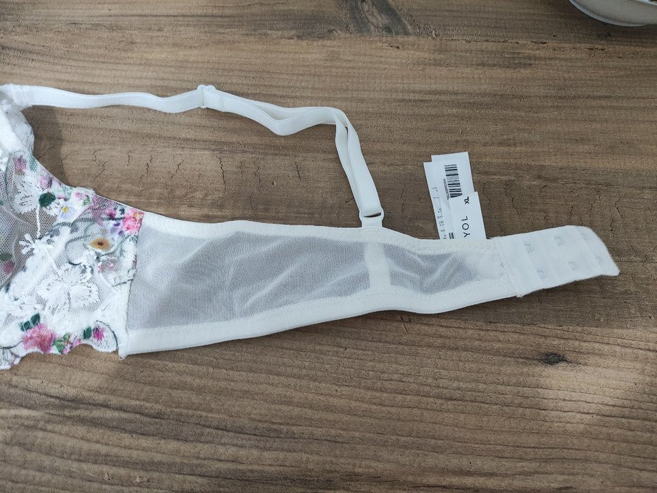 Nakışlı Beyaz Bohem Bralet - Görsel 2