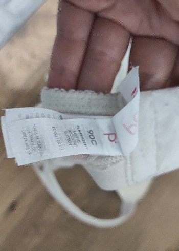 Beyaz Bohem Çiçek Desenli Penti sutyen - Görsel 2