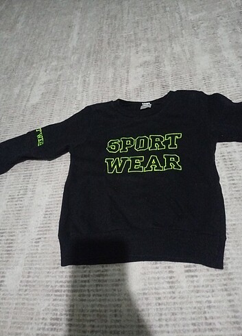Erkek çocuk sweatshirt 3 4 yaş 