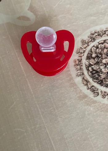 BabyJem Parlak Kırmızı BabySoft Emzik